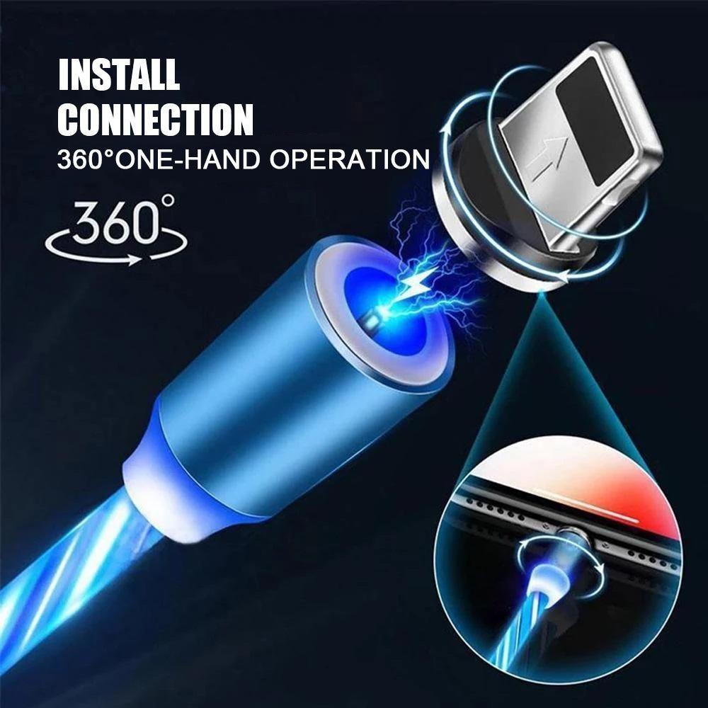 BowLift | LED Magnetic USB Charging Cable