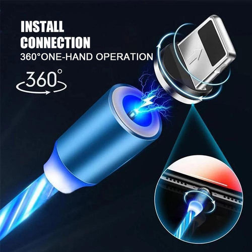 BowLift | LED Magnetic USB Charging Cable