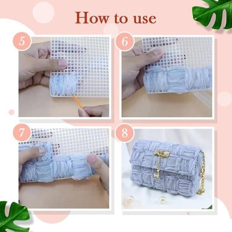 BowLift | Flowery Chiffon Ribbon Handbag DIY Kit