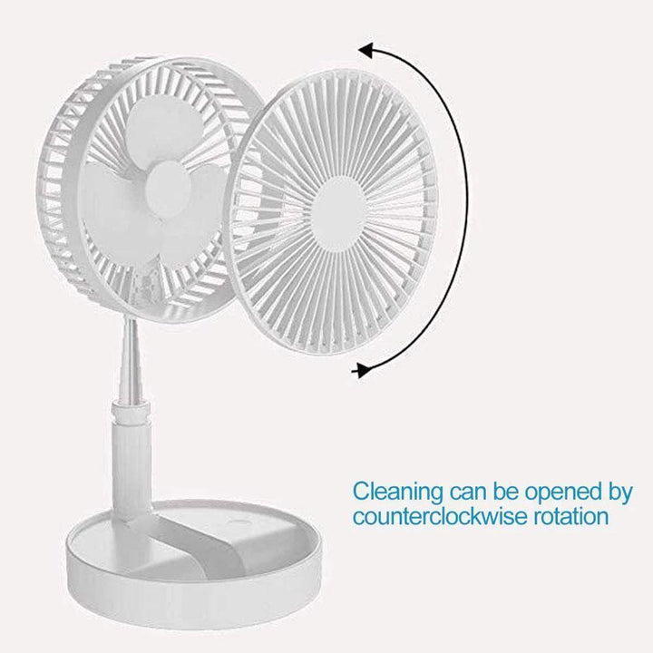 BowLift | Telescopic Folding USB Charging Fan