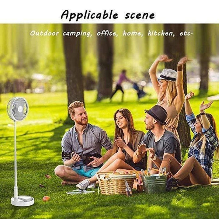 BowLift | Telescopic Folding USB Charging Fan