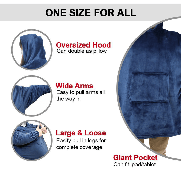 BowLift | Ultra Soft & Cuddly Wearable Blankets