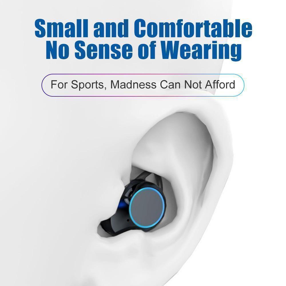 BowLift | Waterproof Wireless Bluetooth Earphone, Black