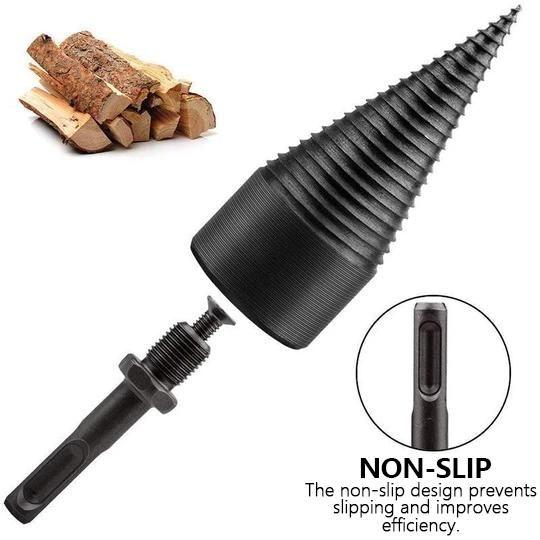 BowLift | Firewood Drill Bit with Round Shank