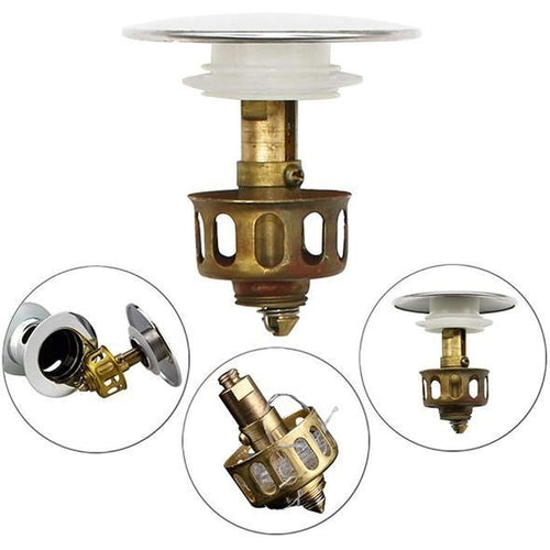 BowLift | Universal Wash Basin Bounce Drain Filter