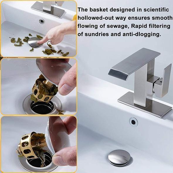 BowLift | Universal Wash Basin Bounce Drain Filter