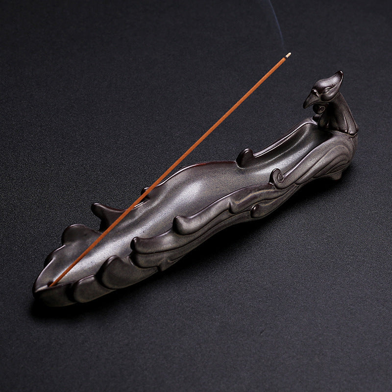 Artistic Phoenix Sculpture Incense Holder