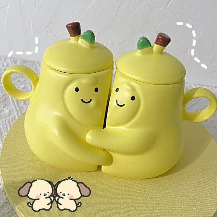 BowLift | Cuddly Pear Ceramic Duo Cup