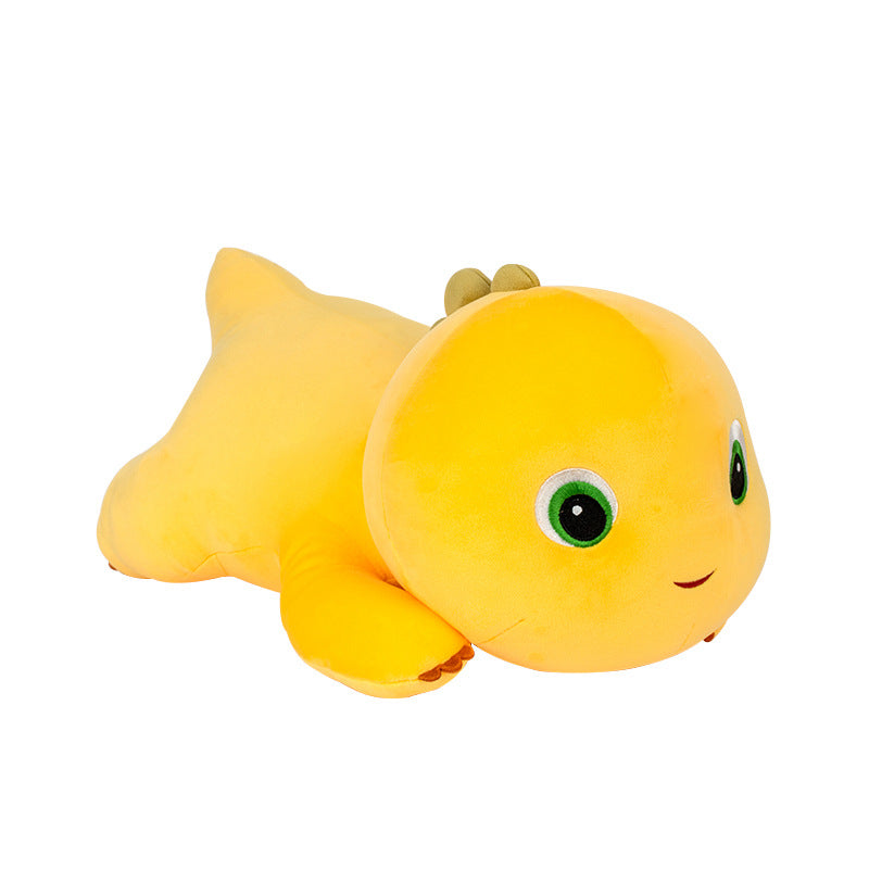 Plush dragon figure for cuddling
