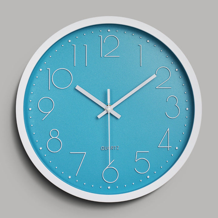 BowLift | Simple Design 3D Silent Classroom Wall Clock 30 cm