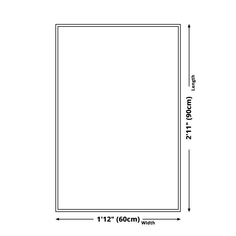 BowLift | Blue and gray bedroom rug Moroccan medallion floral pattern area rug polyester non-slip washable rug