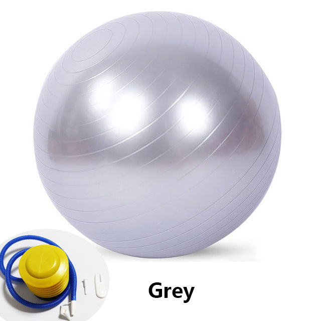 Yoga ball made of PVC, 45–85 cm diameter