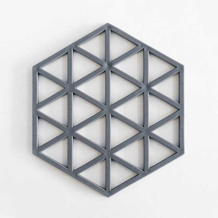 Unisex Silicone Coaster with Modern Geometric Design Bowlift