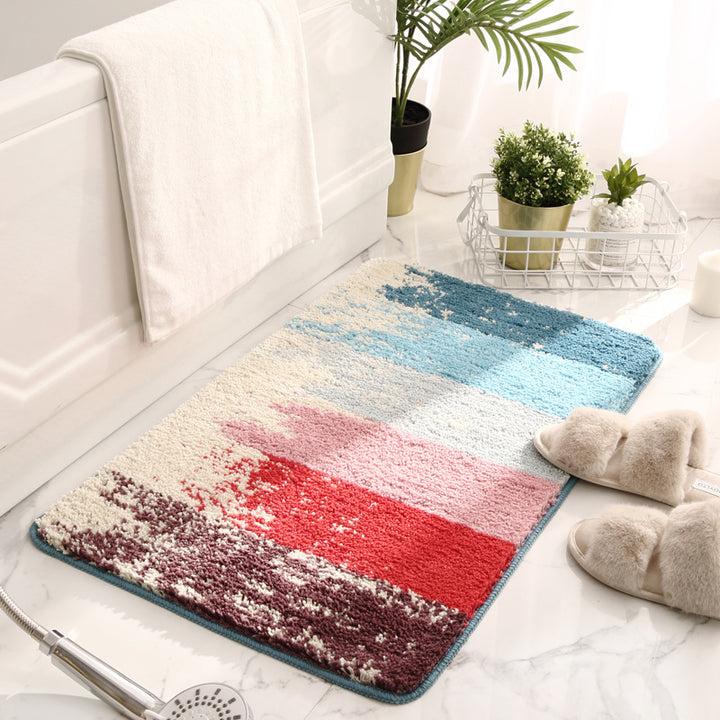 Plush Bathroom Mat