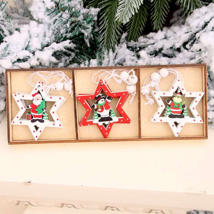 Decorative Holiday Star Ornaments Bowlift