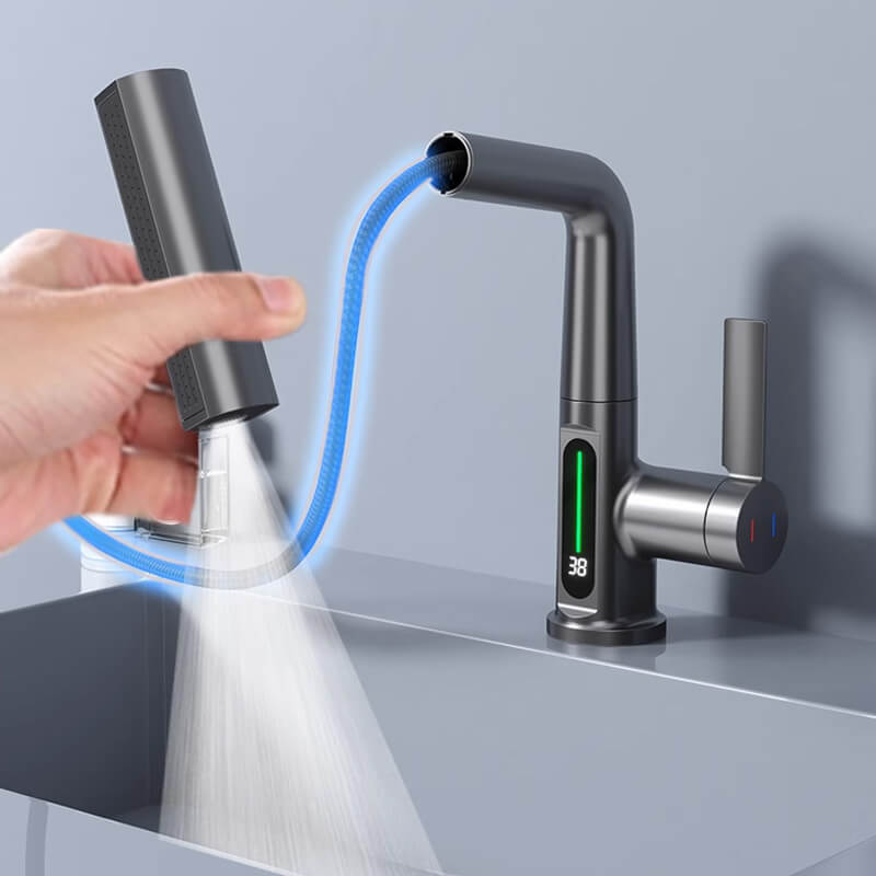 BowLift | AquaElegance Digital Faucet Booster | Intelligent control with precise digital display for modern living