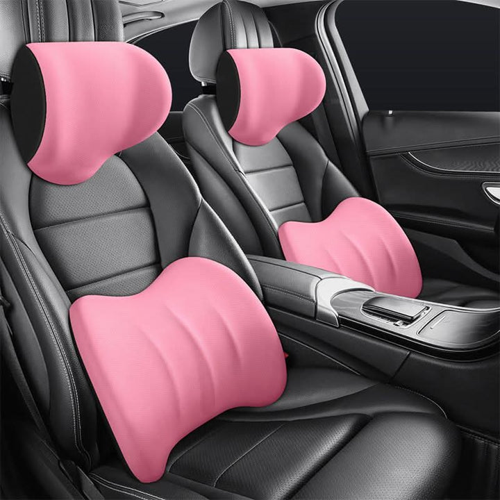 BowLift | Memory Foam Car Headrest and Back Support Cushion