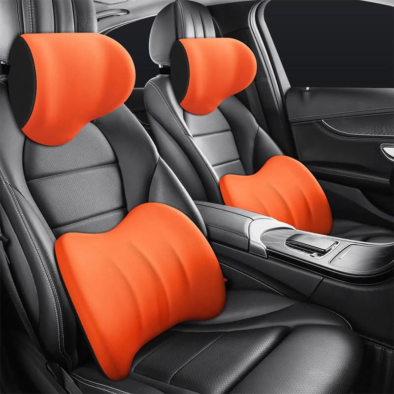 BowLift | Memory Foam Car Headrest and Back Support Cushion