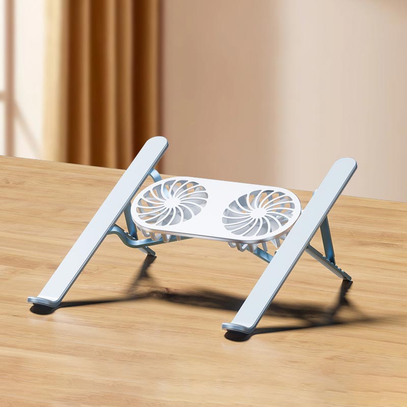 BowLift | Laptop Heightened Holder with Cooling Fan