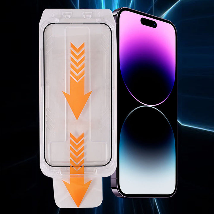 BowLift | iPhone Tempered Anti-Peeking Screen Protector without Bubbles No Dust