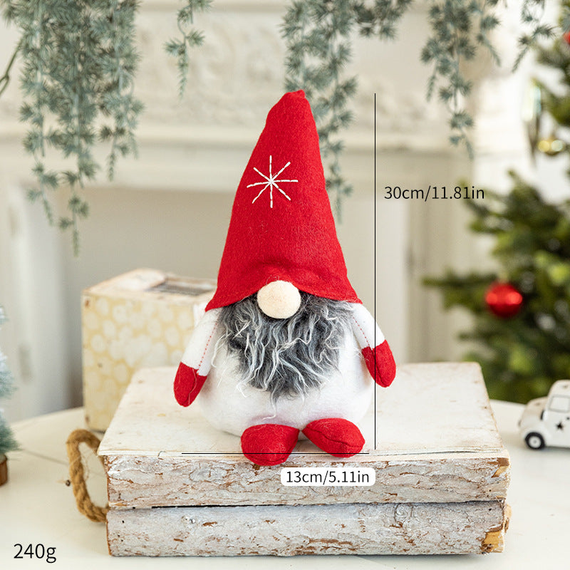 Decorative gnome doll for the Christmas season