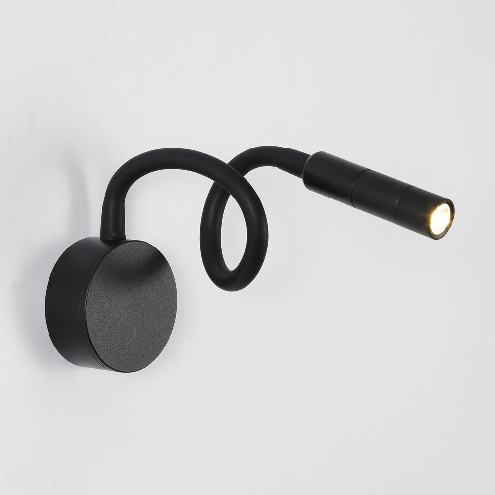 Flexible LED reading lamp for the bedroom