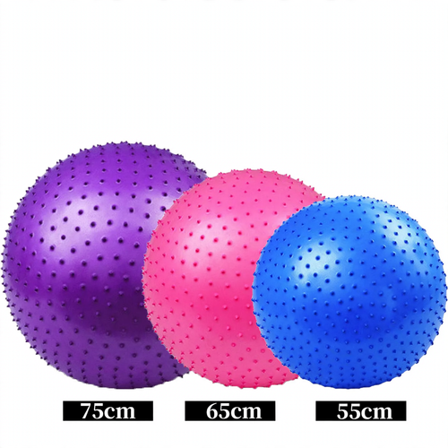 Yoga ball made of PVC, 45–85 cm diameter