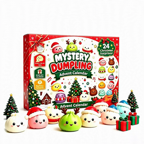 Christmas Advent Calendar with 24 Surprise Toys