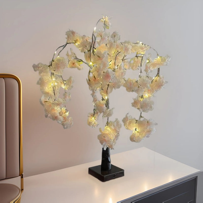 BowLift | Atmospheric Light Tree with Red Birds – Flexible LED Decoration Tree