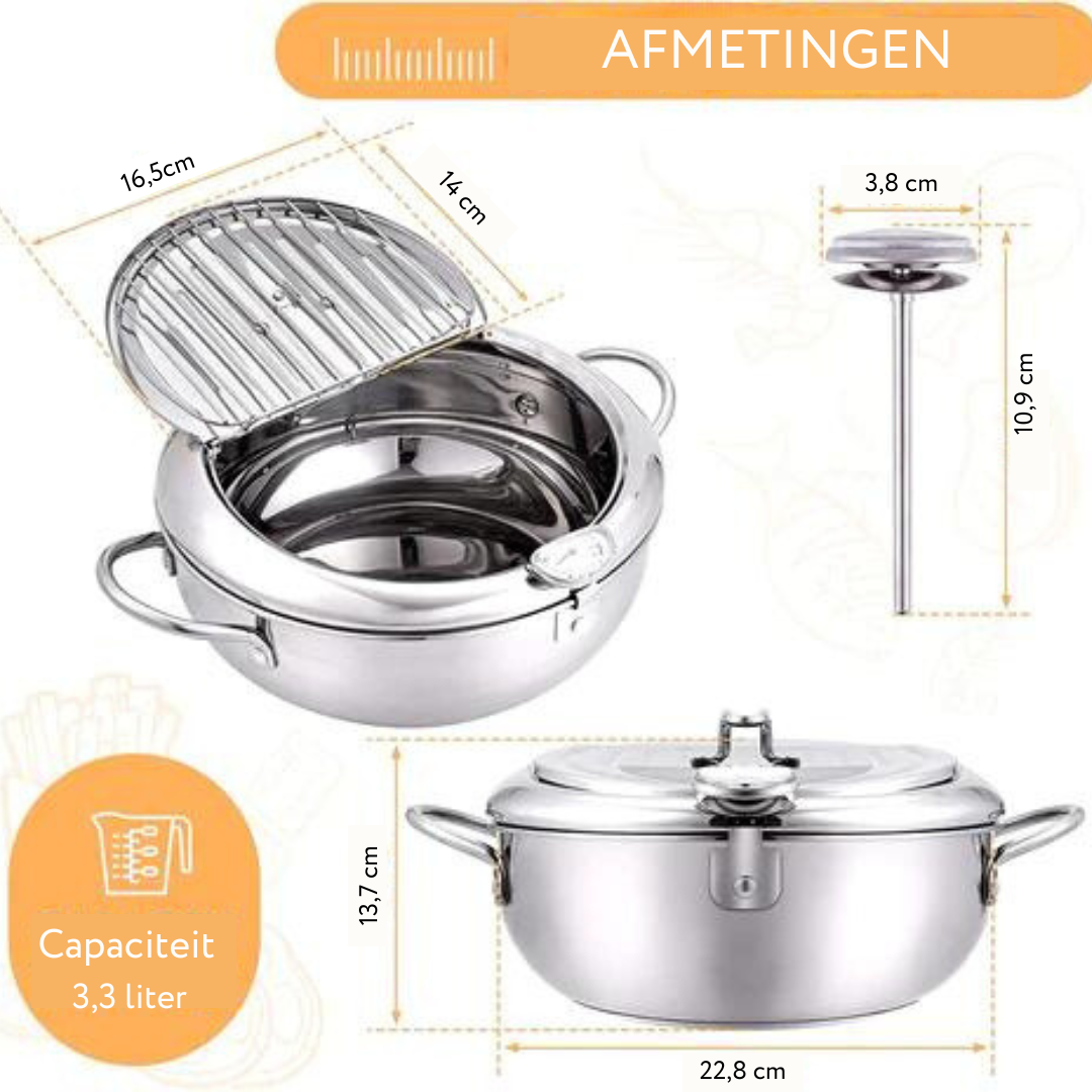 FryMaster - Deep fryer with Precision Temperature Control Bowlift