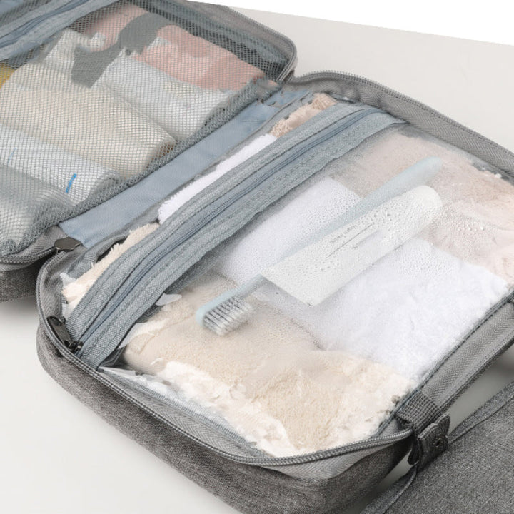 Cosmetic organizer for travel