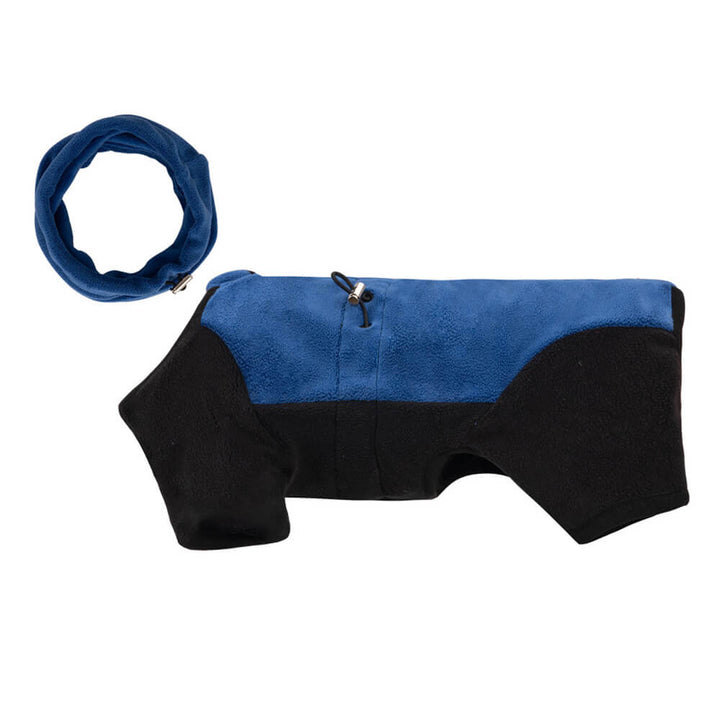BowLift | Full Protection Polar Fleece Dog Overall with Removable Collar