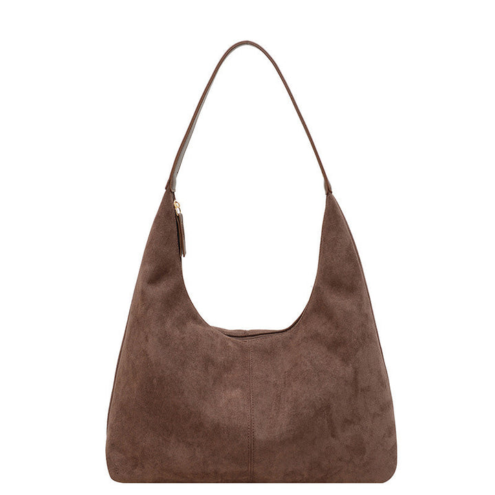 BowLift | Suede messenger bag with large capacity