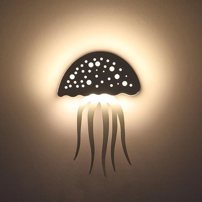 BowLift | Modern creative 1-Light LED Jellyfish Wall Light