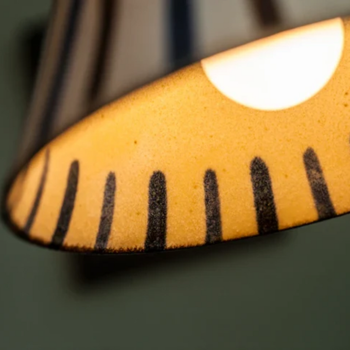 BowLift | Retro Japanese Pendant Light Made of Ceramic