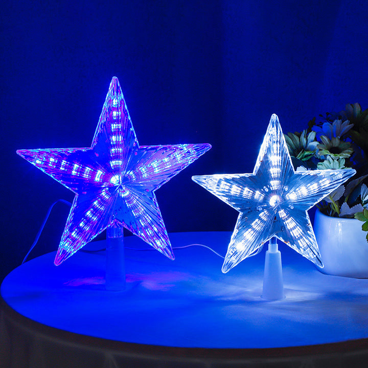 LED Christmas Tree Top Star with Lighting