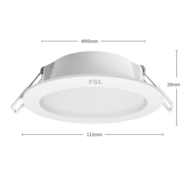 LED recessed light for ceiling and hallway