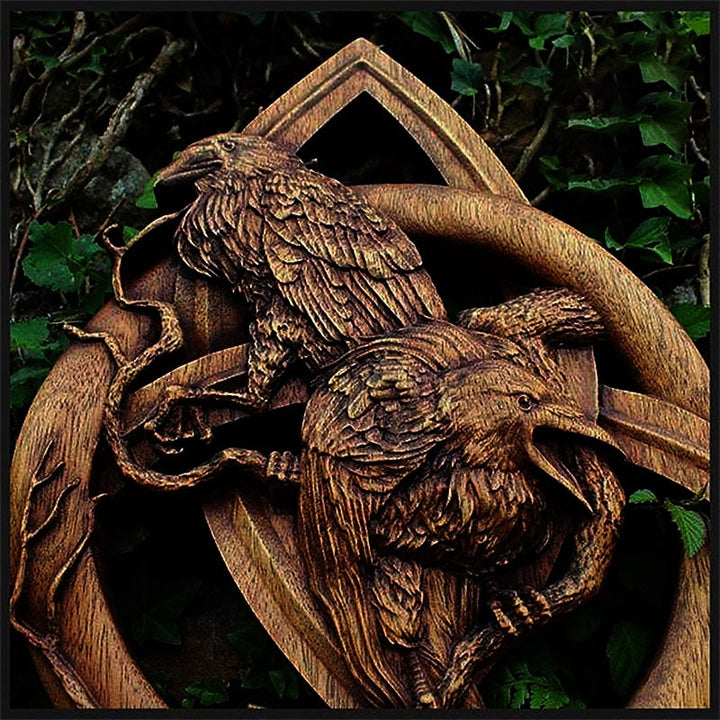 BowLift | Nordic runic wood wall decoration
