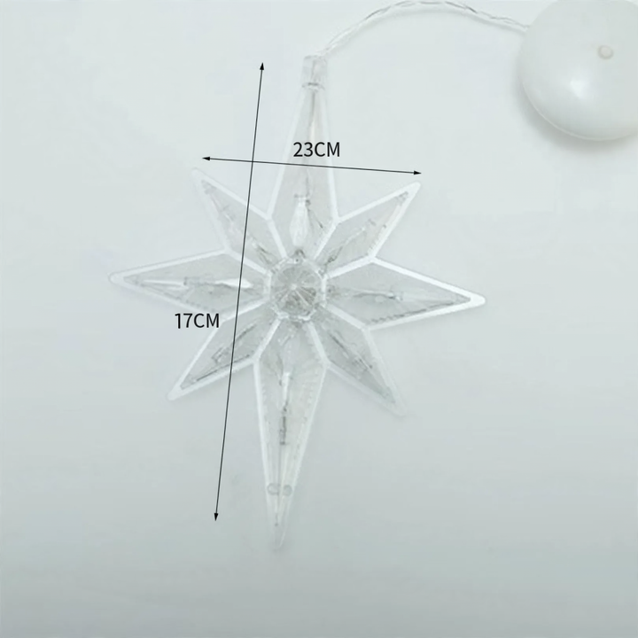 LED Suction Cup Hanging Light for Window Decoration