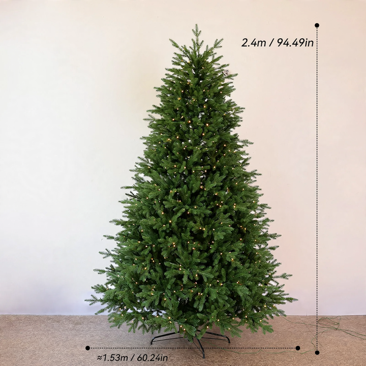 Artificial Christmas tree made of PE, automatically unfolding