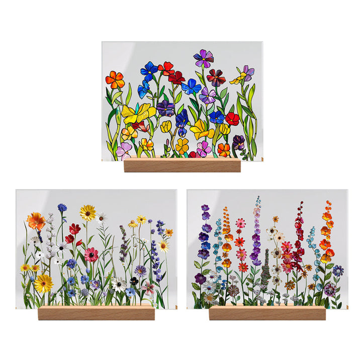 BowLift | Painted Colorful Flower Pattern Decor