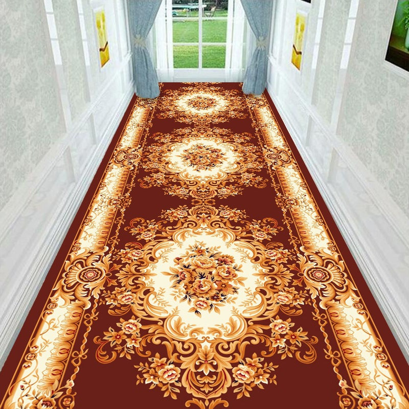 Vintage Floral Design Runner Mat Bowlift
