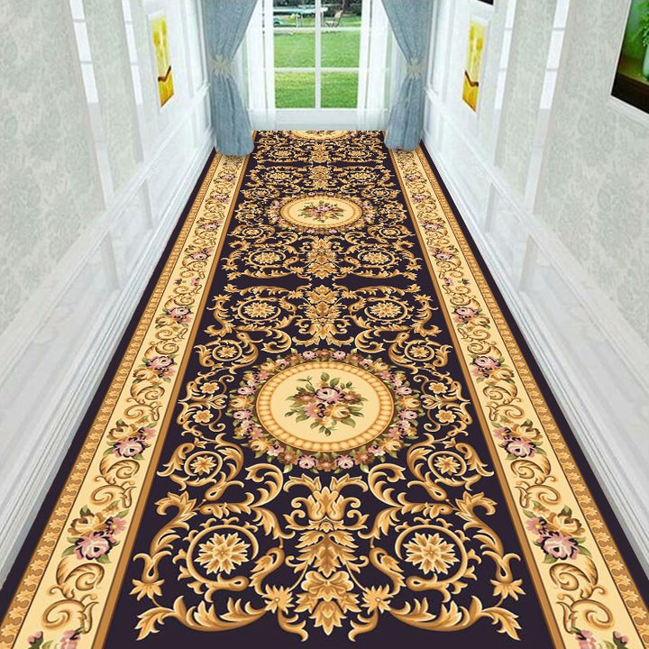 Vintage Floral Design Runner Mat Bowlift
