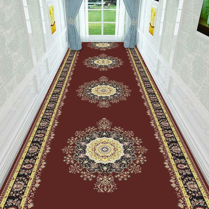 Vintage Floral Design Runner Mat Bowlift