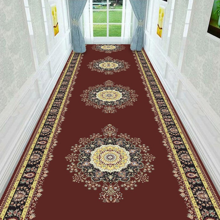 Vintage Floral Design Runner Mat Bowlift