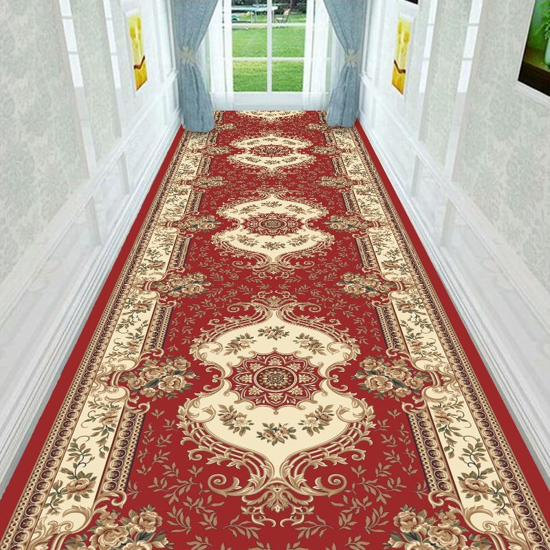 Vintage Floral Design Runner Mat Bowlift