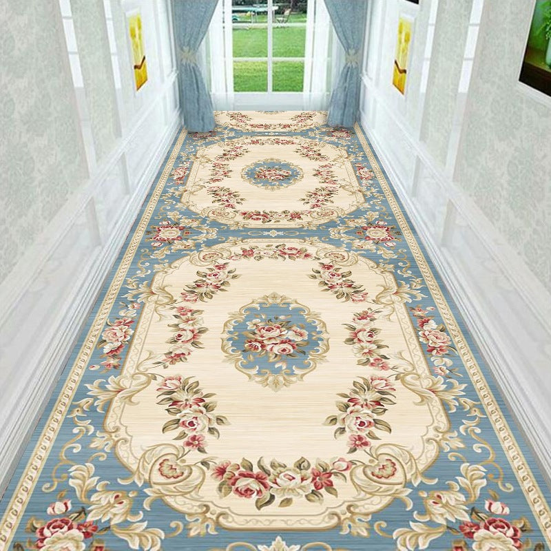 Vintage Floral Design Runner Mat Bowlift