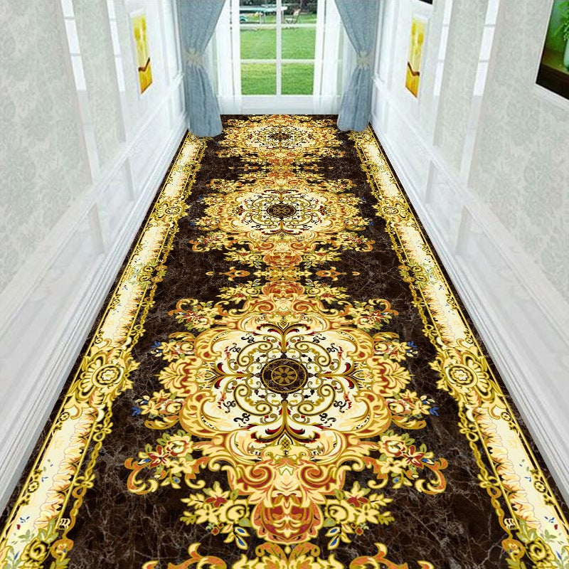 Vintage Floral Design Runner Mat Bowlift