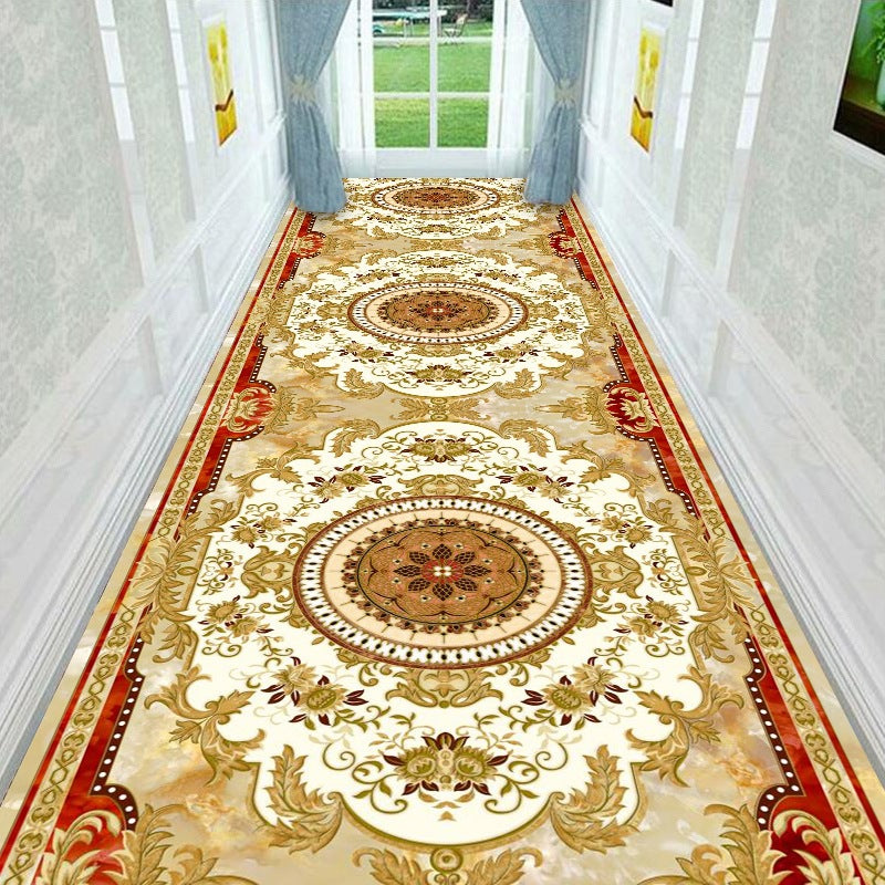 Vintage Floral Design Runner Mat Bowlift