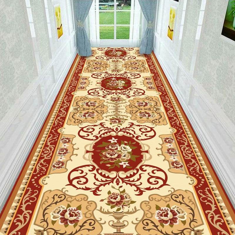 Vintage Floral Design Runner Mat Bowlift